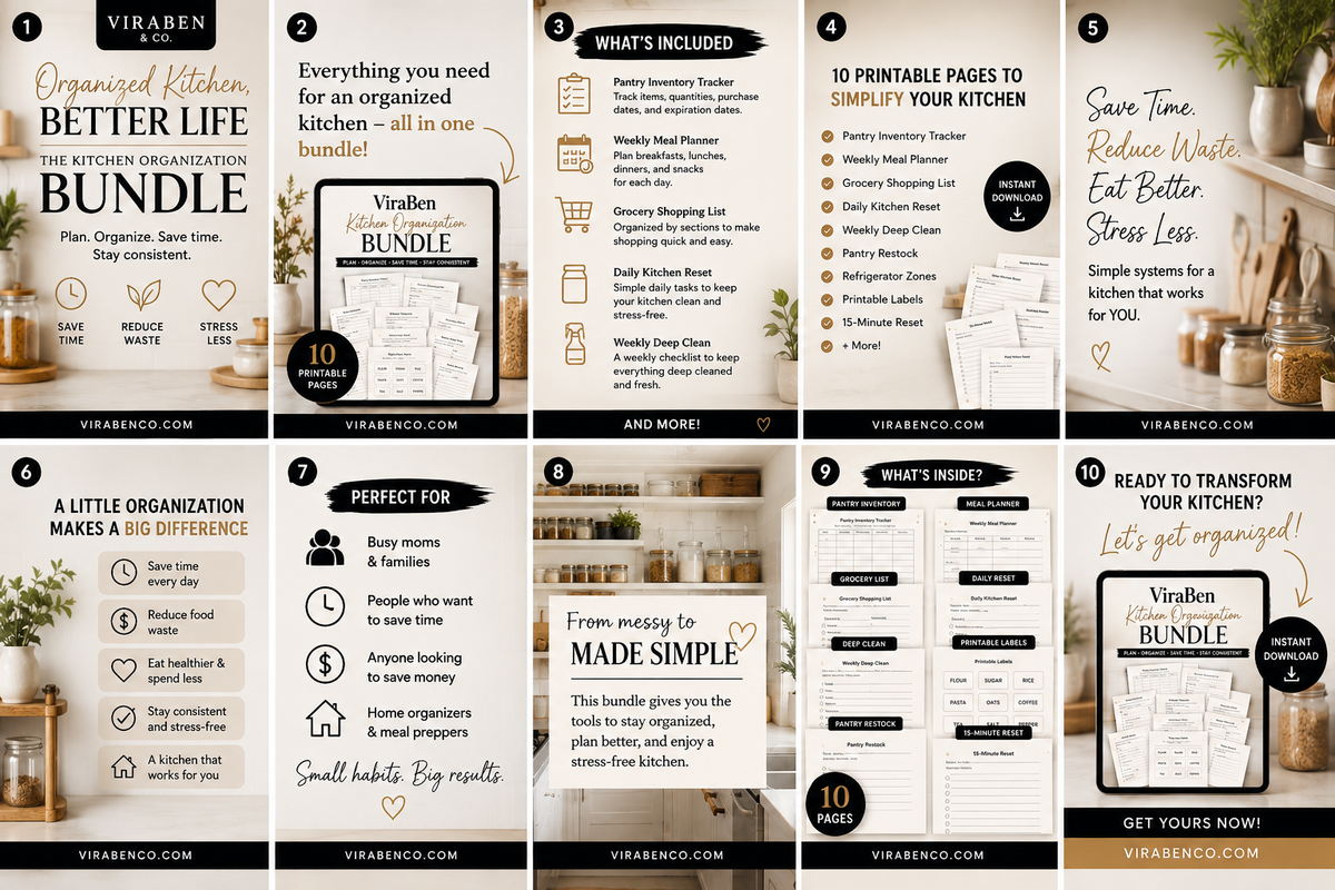 Kitchen Organization Bundle