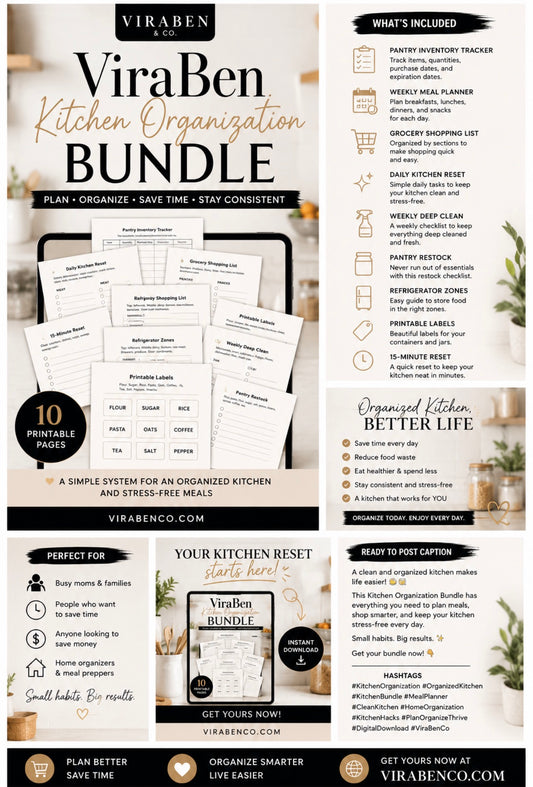 Kitchen Organization Bundle